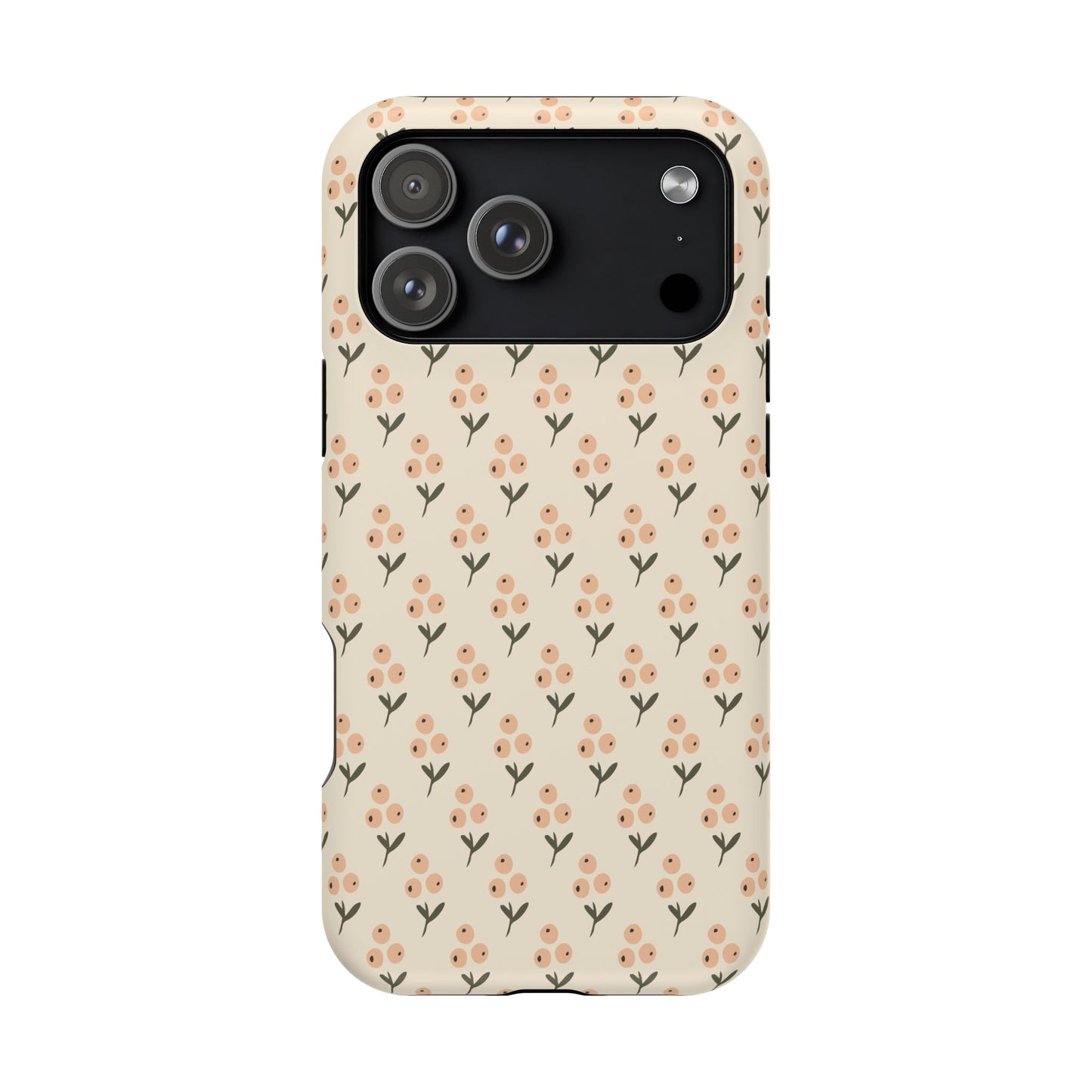The Willow Berry Phone Case - Cream