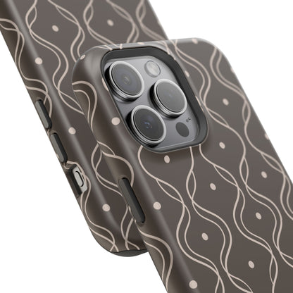 Soft Wave Phone Case - Brown