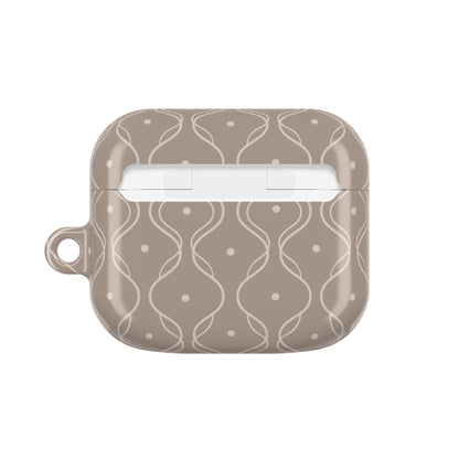 Soft Wave AirPod Case - Taupe