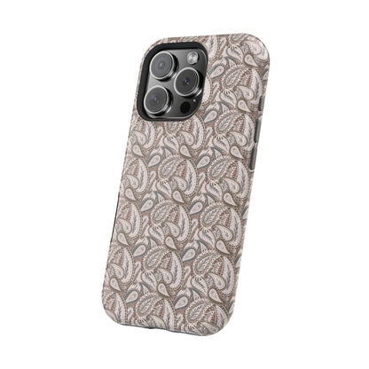 Paisley Phone Case - Brown