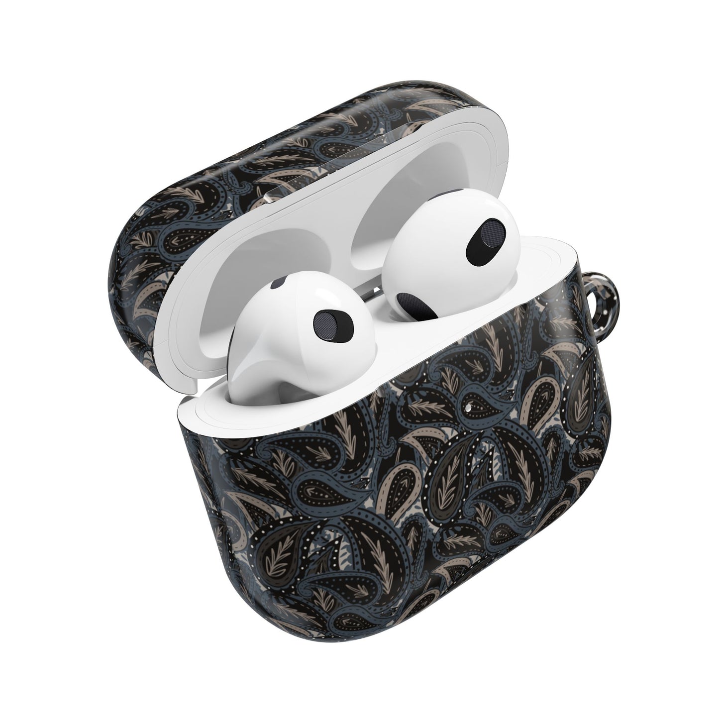 Paisley AirPod Case - Midnight