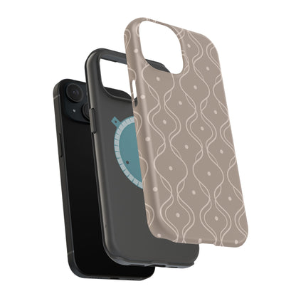 Soft Wave Phone Case - Taupe