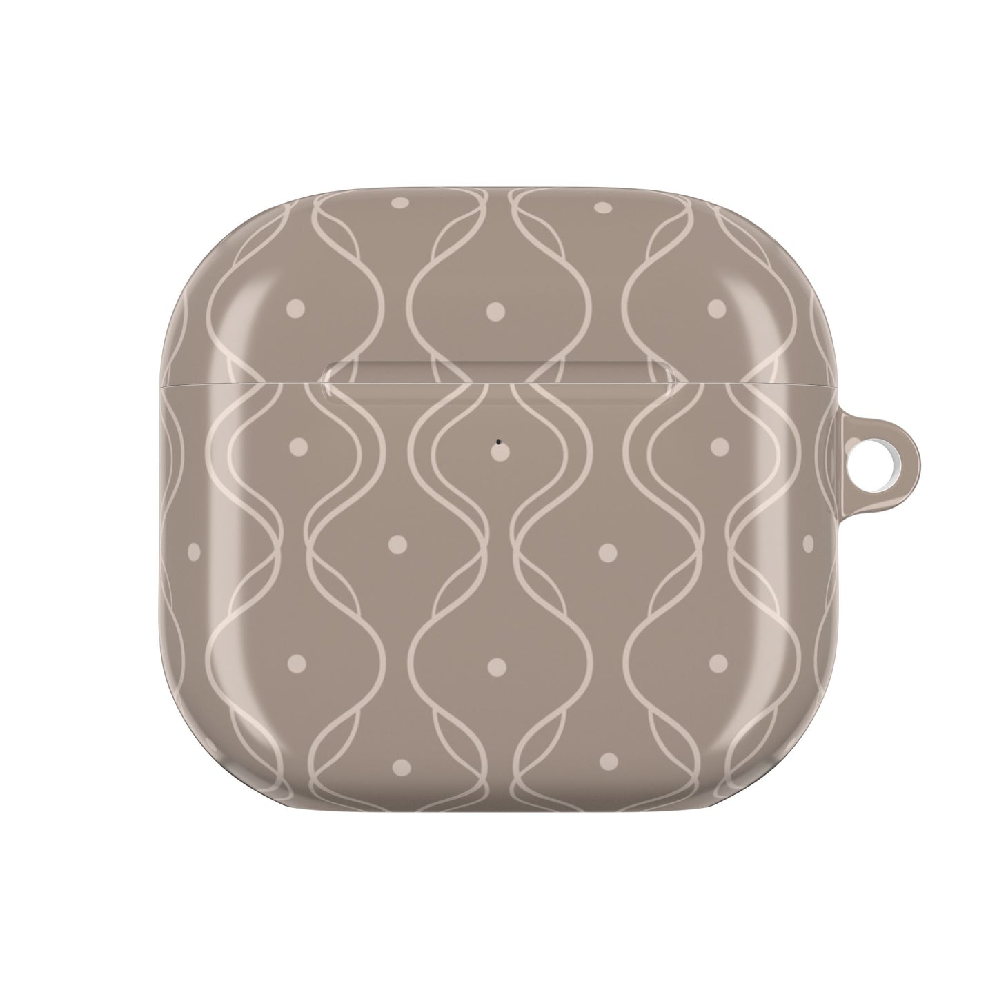 Soft Wave AirPod Case - Taupe