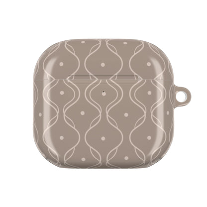 Soft Wave AirPod Case - Taupe