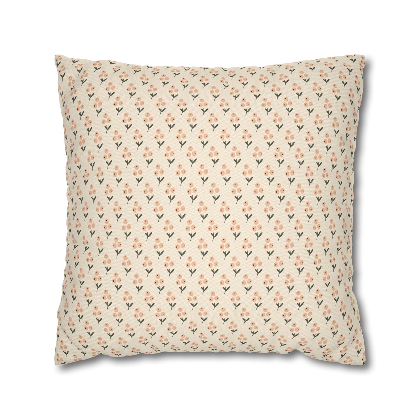 The Willow Berry Pillowcase - Cream