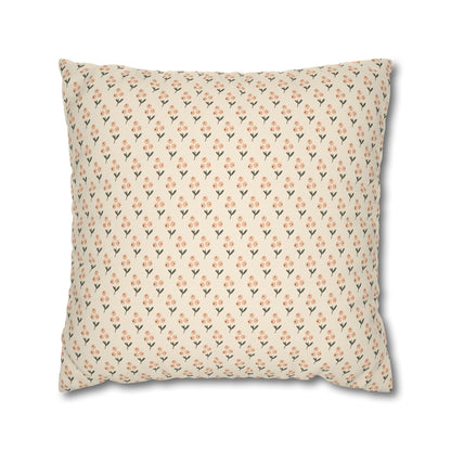 The Willow Berry Pillowcase - Cream