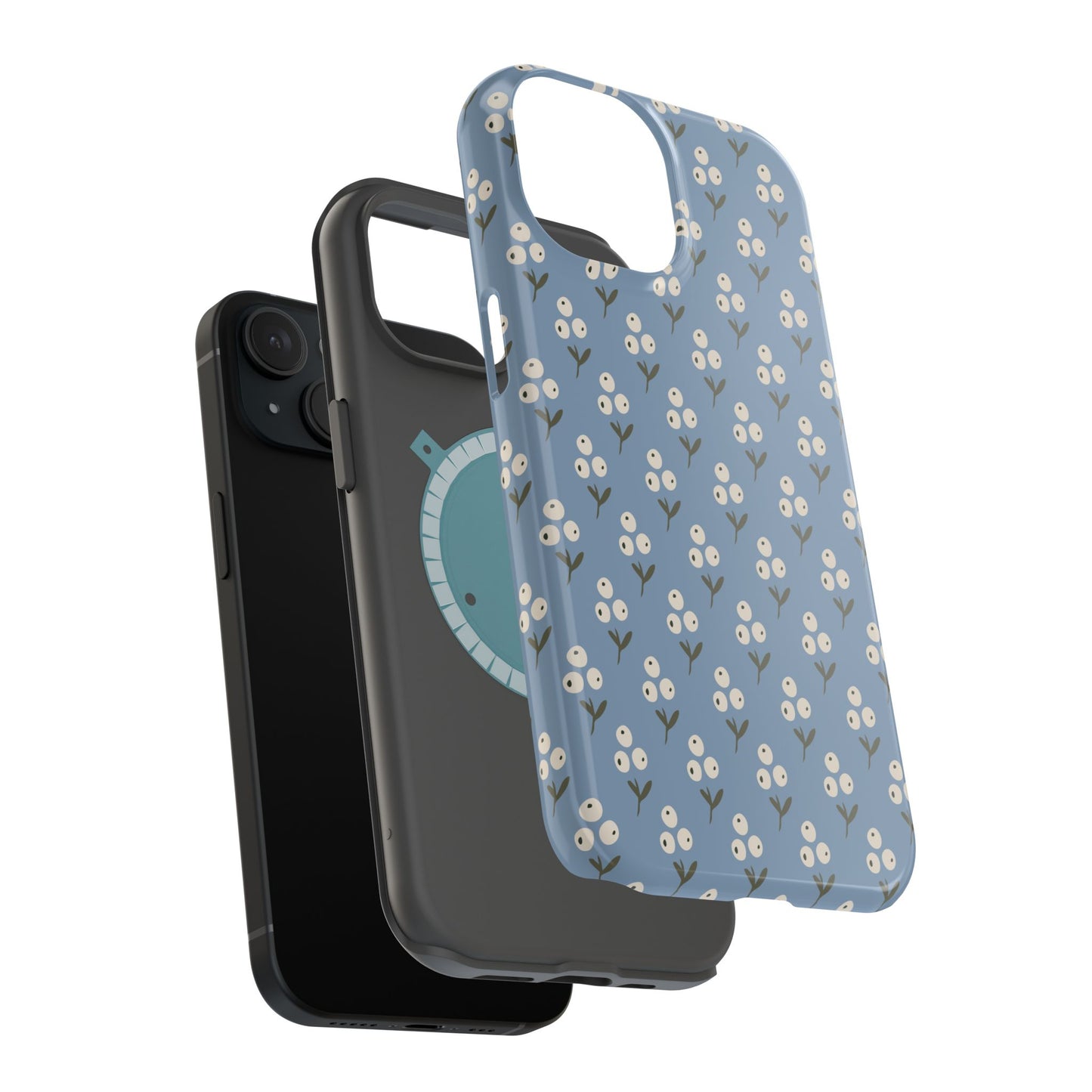 The Willow Berry Phone Case - Blue
