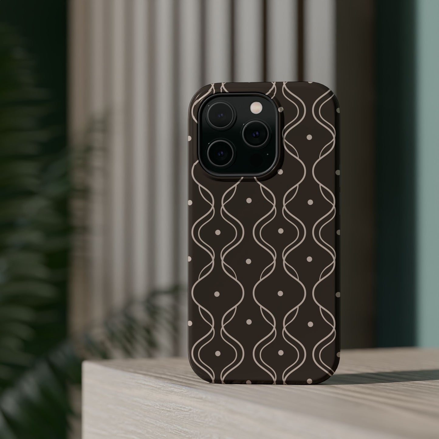 Soft Wave Phone Case - Brown