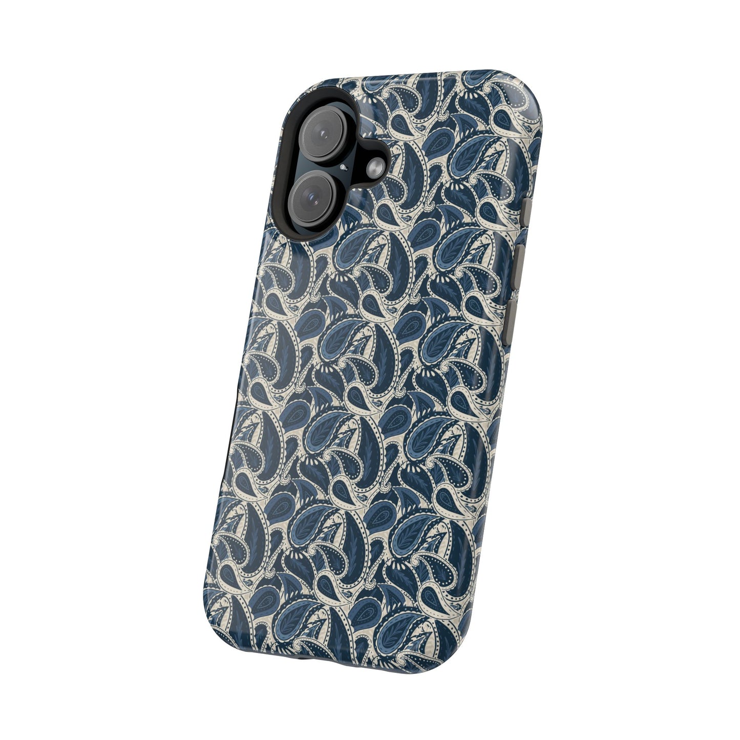 Paisley Phone Case - Dark Blue