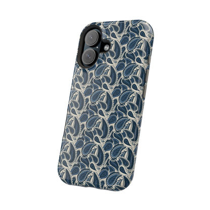 Paisley Phone Case - Dark Blue