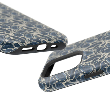 Paisley Phone Case - Dark Blue