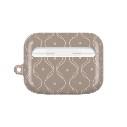 Soft Wave AirPod Case - Taupe