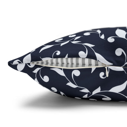 Indigo Vine Pillowcase - Blue