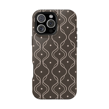 Soft Wave Phone Case - Brown