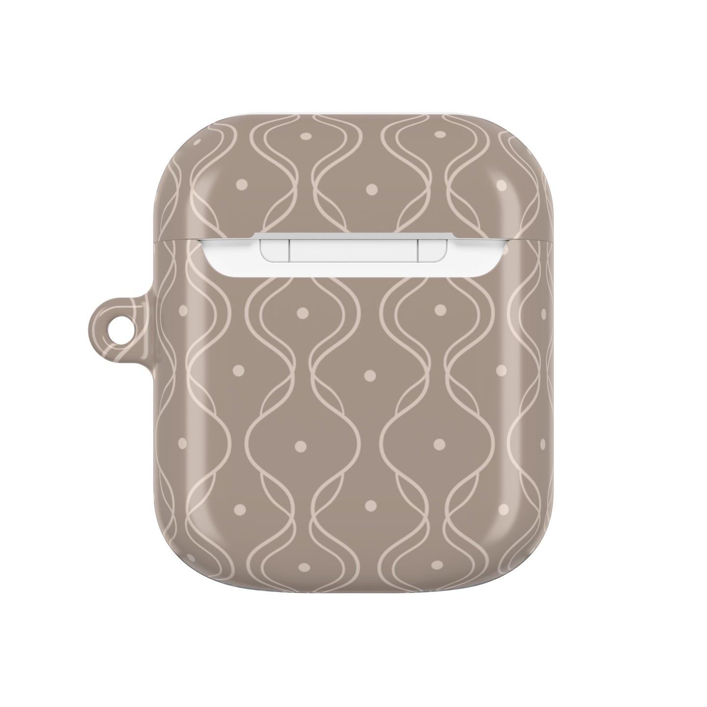 Soft Wave AirPod Case - Taupe