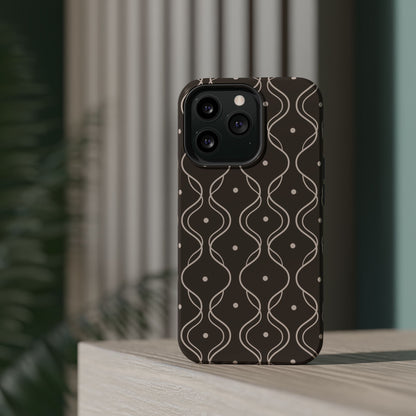 Soft Wave Phone Case - Brown