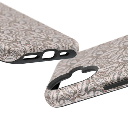 Paisley Phone Case - Brown