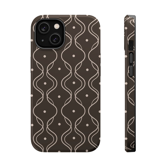 Soft Wave Phone Case - Brown