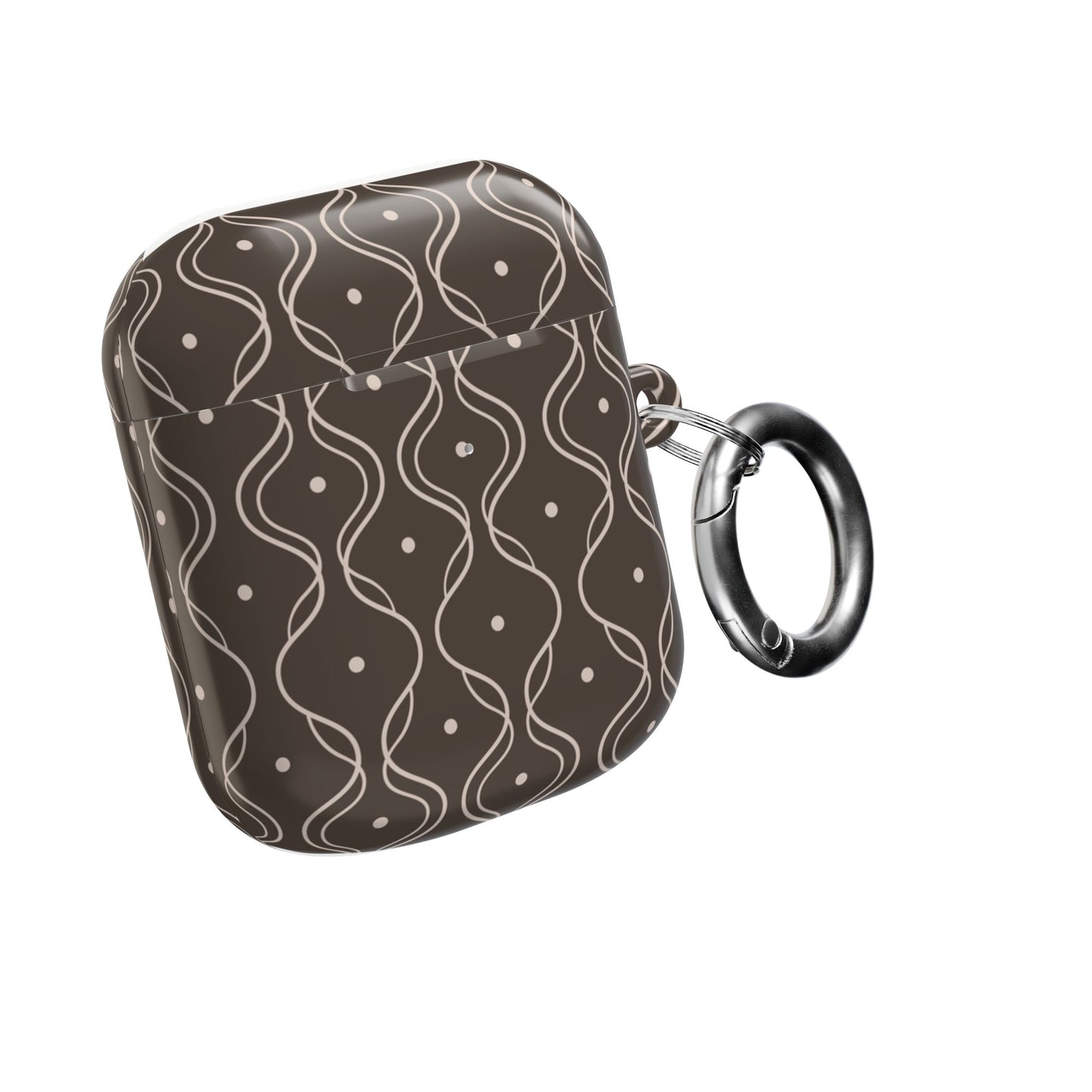 Soft Wave AirPod Case - Brown