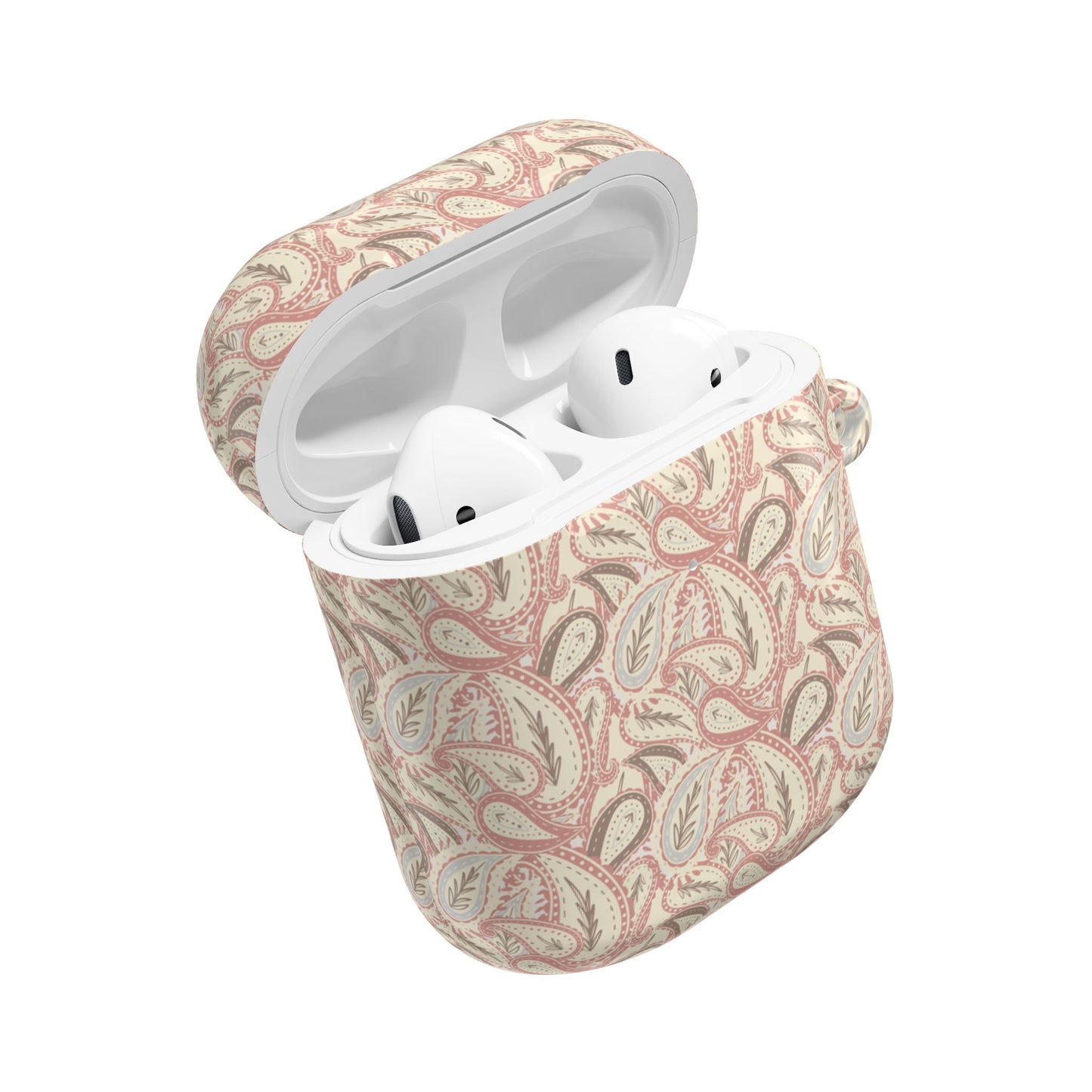Paisley AirPod Case - Blush