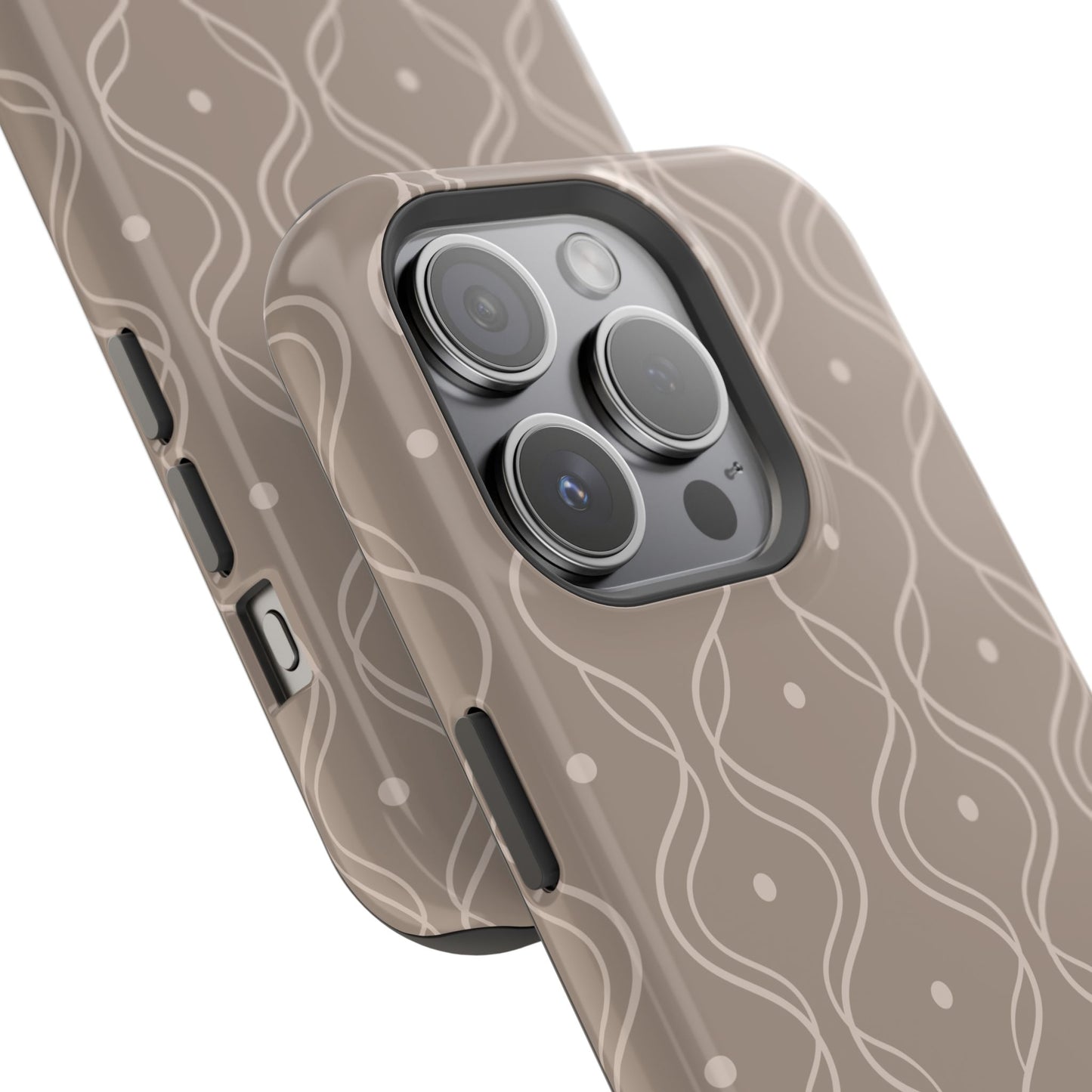 Soft Wave Phone Case - Taupe
