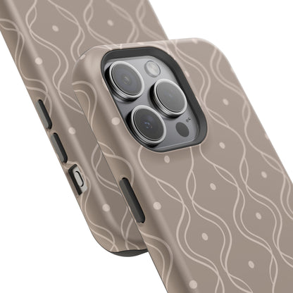 Soft Wave Phone Case - Taupe