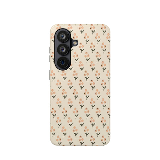 The Willow Berry Samsung Phone Case - Cream