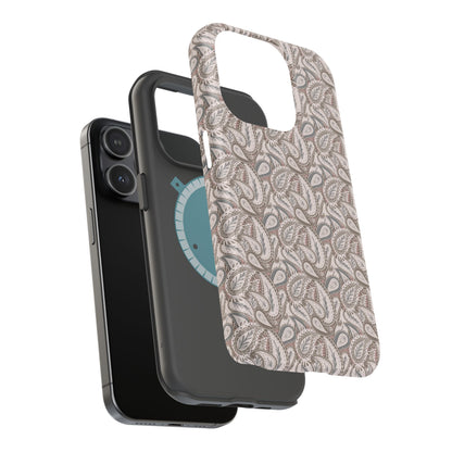 Paisley Phone Case - Brown
