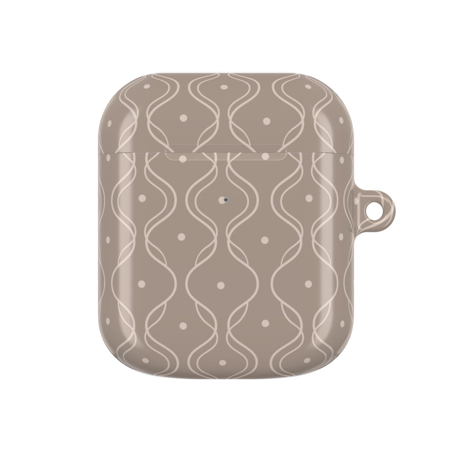 Soft Wave AirPod Case - Taupe