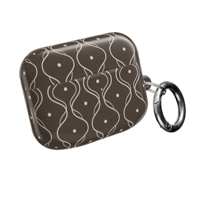 Soft Wave AirPod Case - Brown