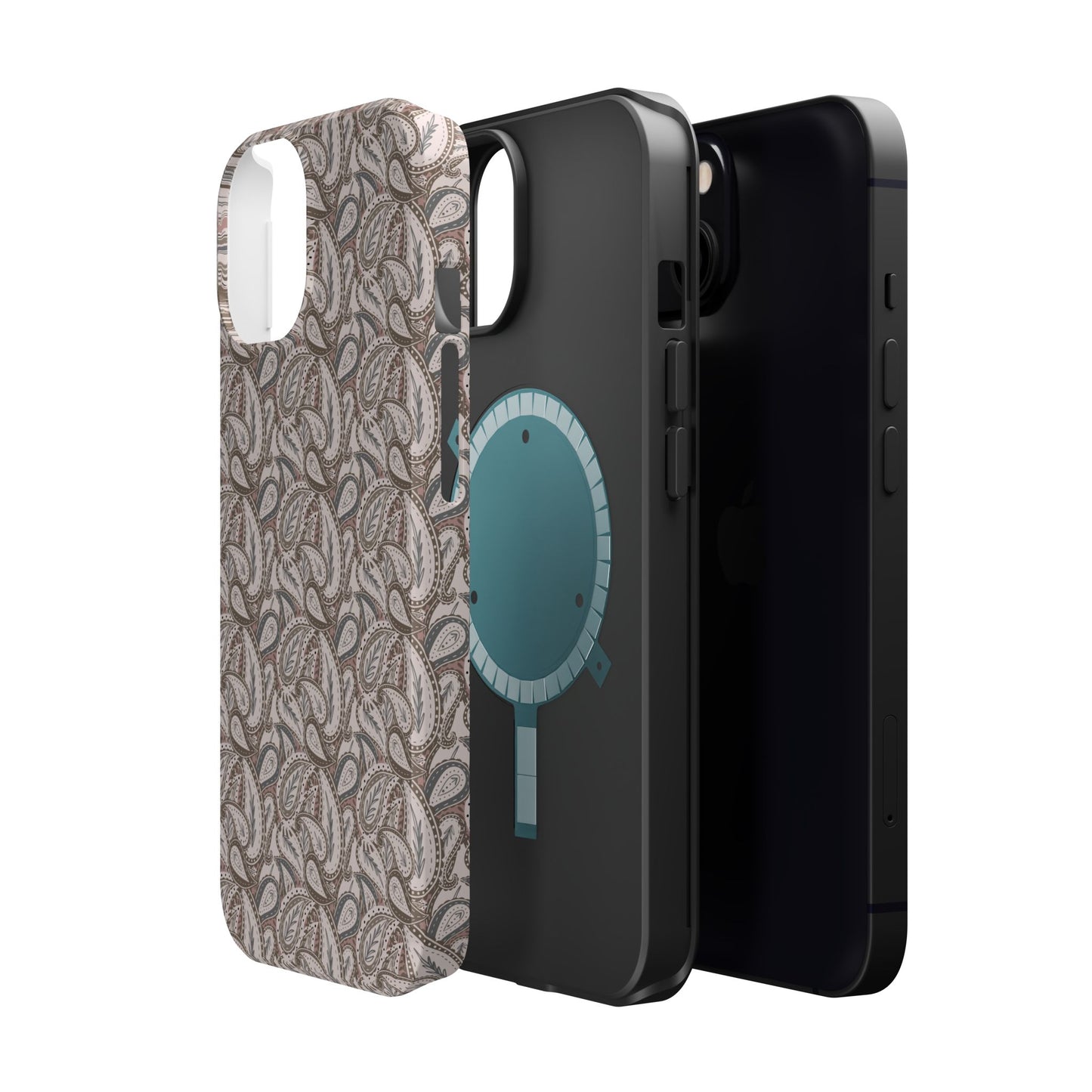 Paisley Phone Case - Brown