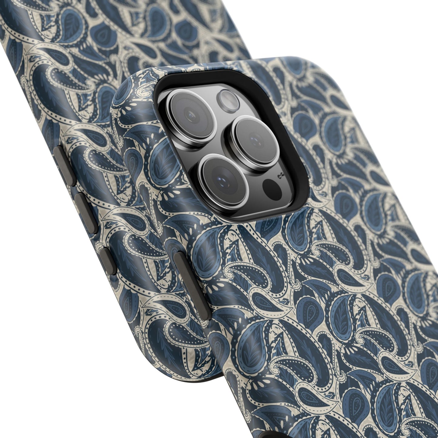 Paisley Phone Case - Dark Blue