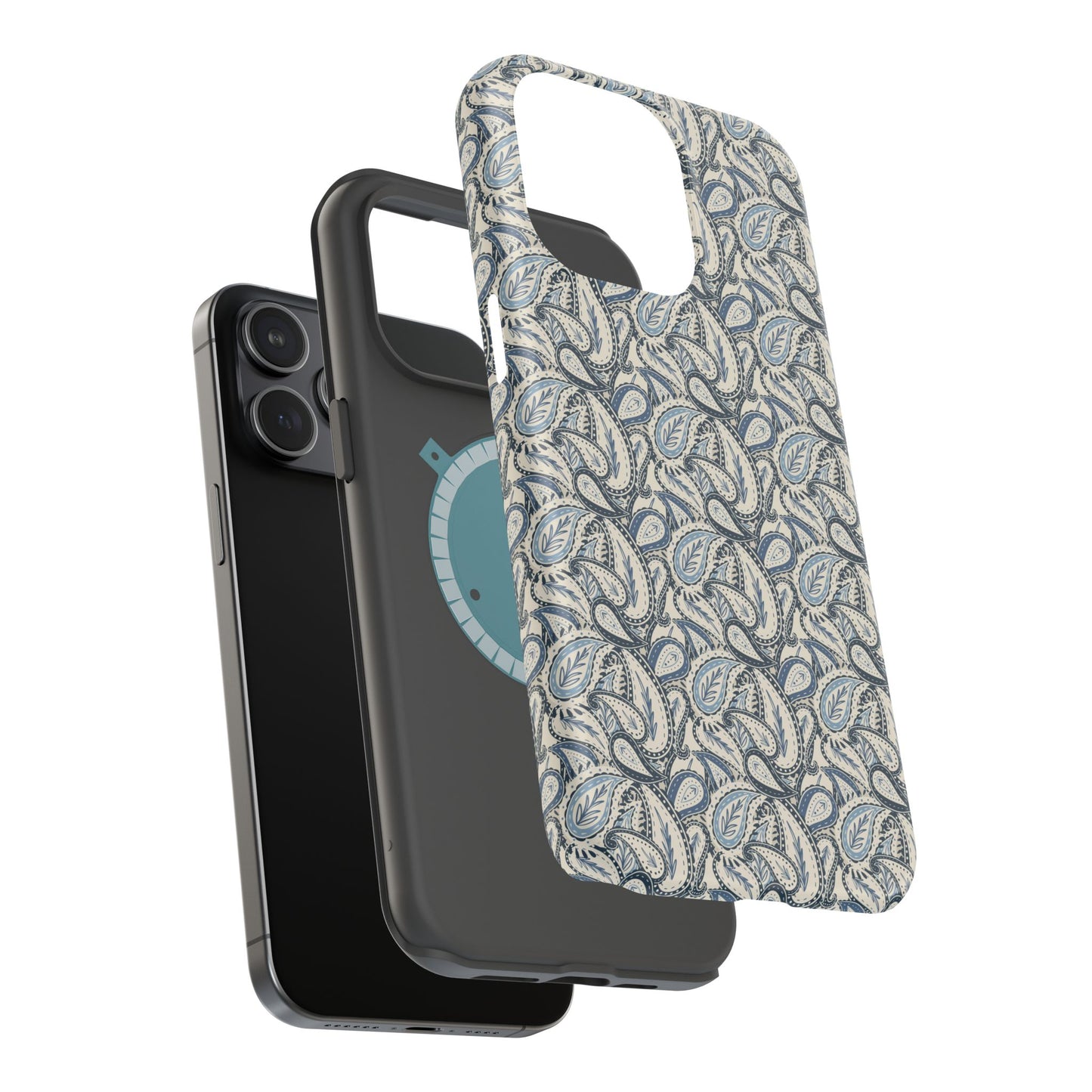 Paisley Phone Case - Blue