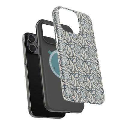 Paisley Phone Case - Blue
