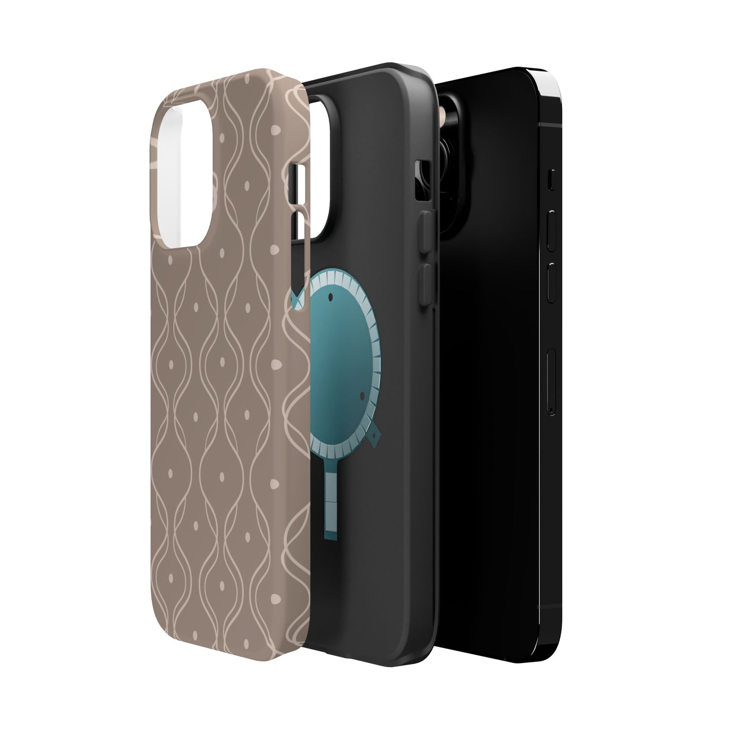 Soft Wave Phone Case - Taupe