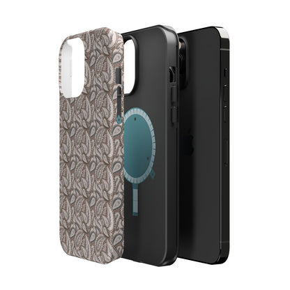 Paisley Phone Case - Brown