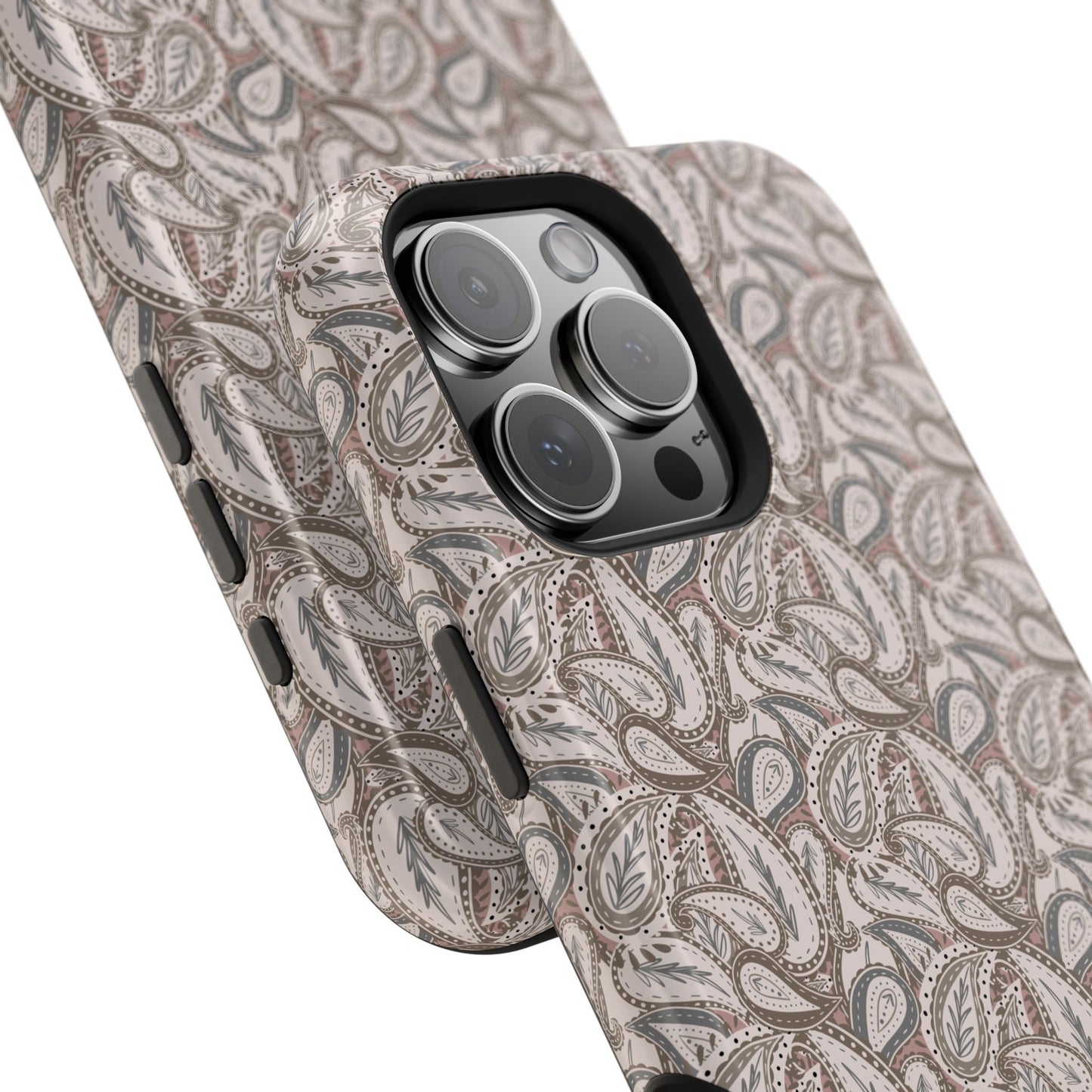 Paisley Phone Case - Brown