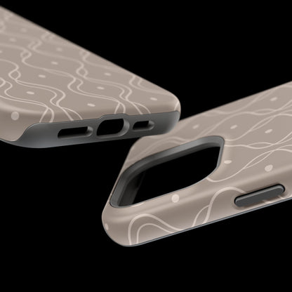 Soft Wave Phone Case - Taupe