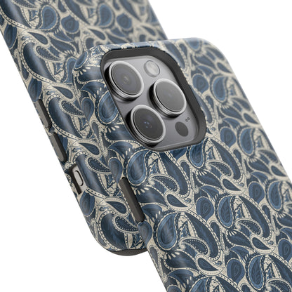 Paisley Phone Case - Dark Blue