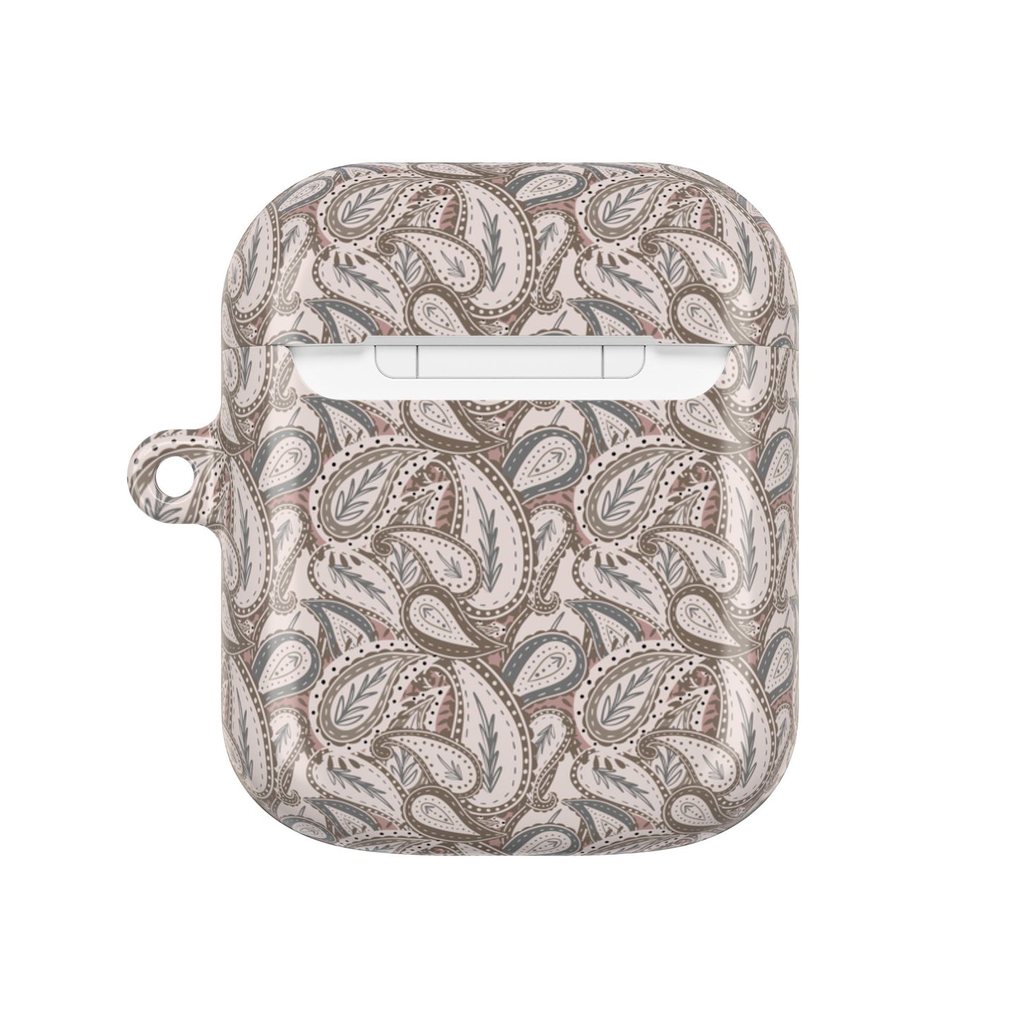 Paisley AirPod Case - Brown