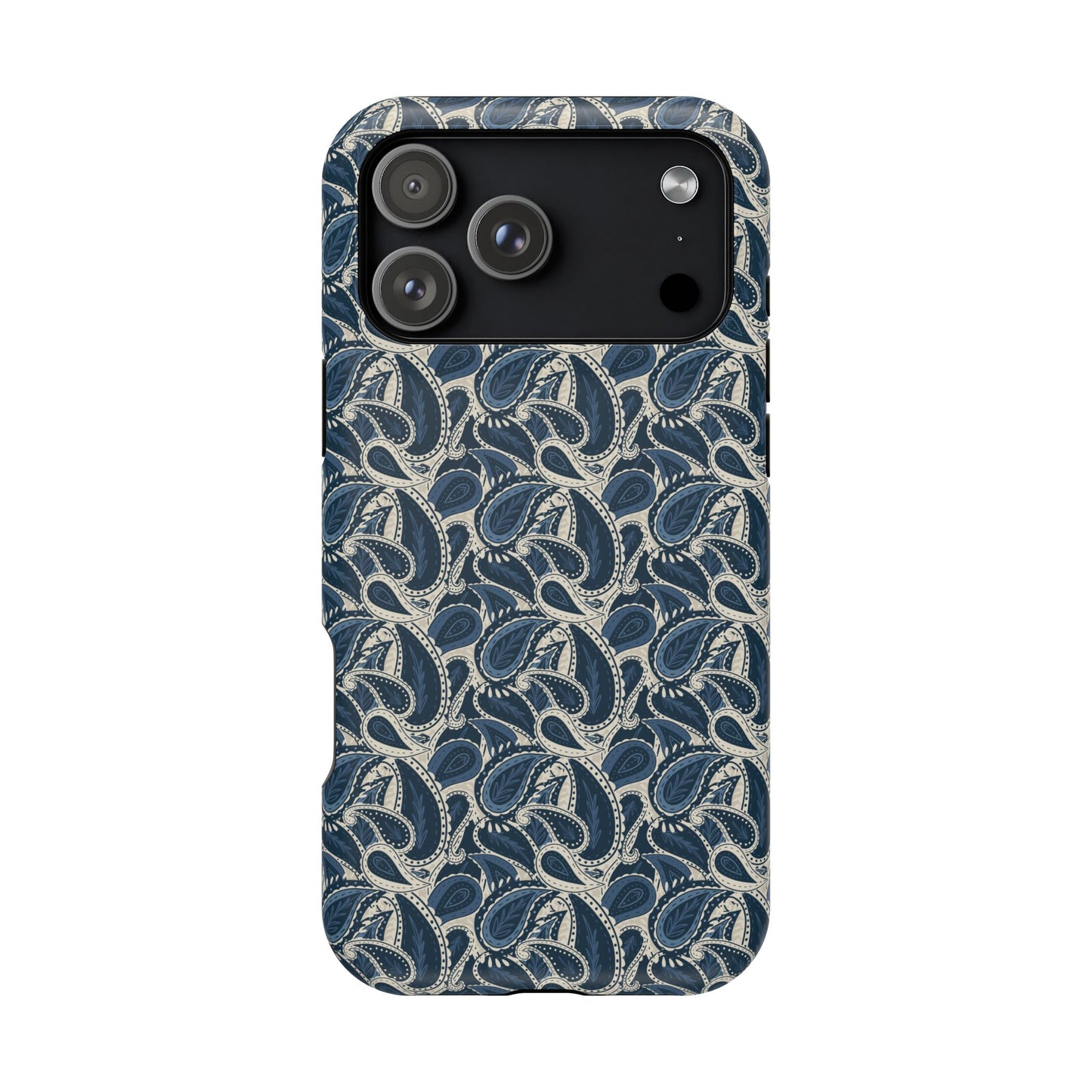 Paisley Phone Case - Dark Blue