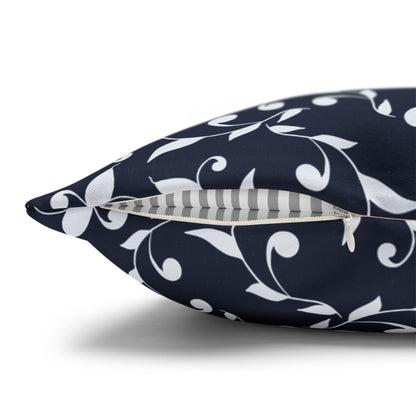 Indigo Vine Pillowcase - Blue