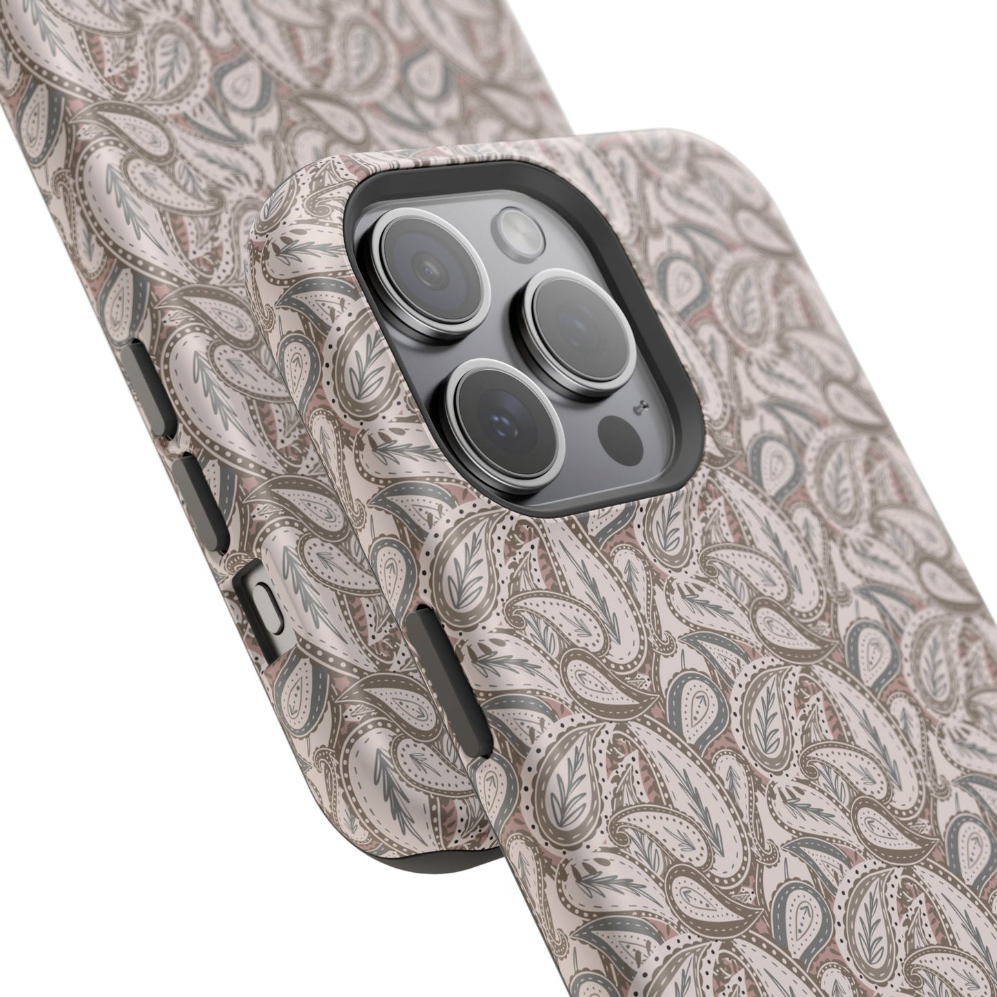 Paisley Phone Case - Brown