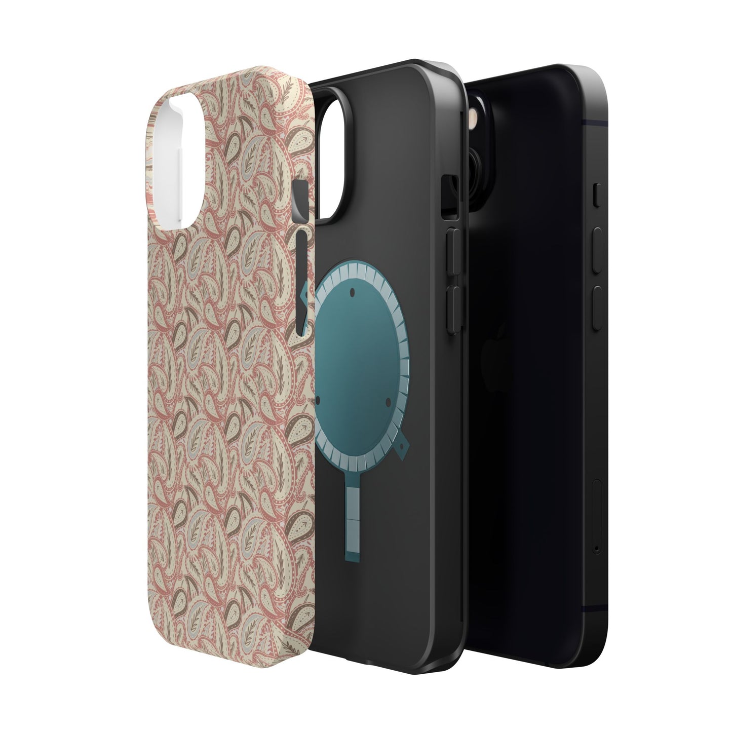 Paisley Phone Case - Blush