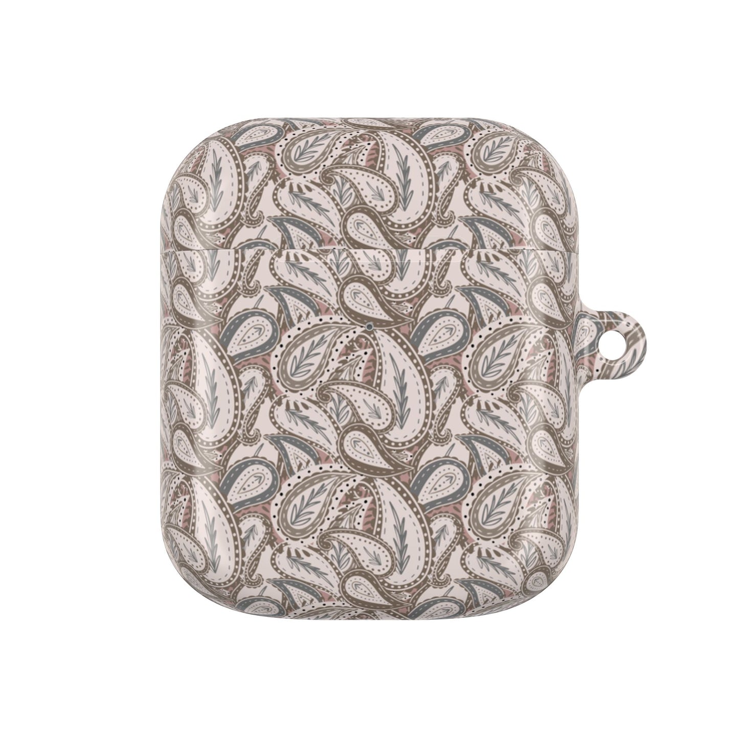 Paisley AirPod Case - Brown