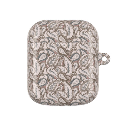 Paisley AirPod Case - Brown