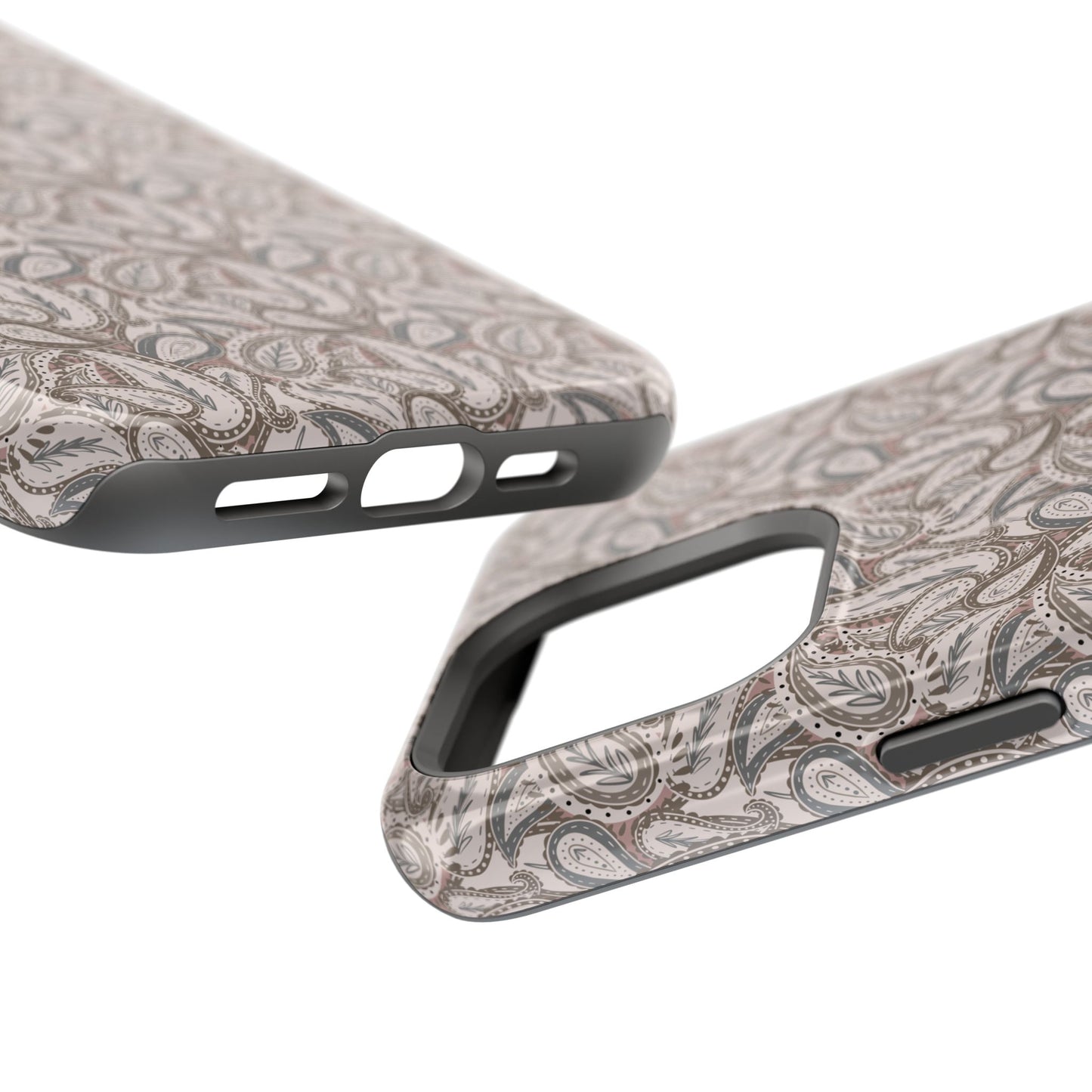 Paisley Phone Case - Brown