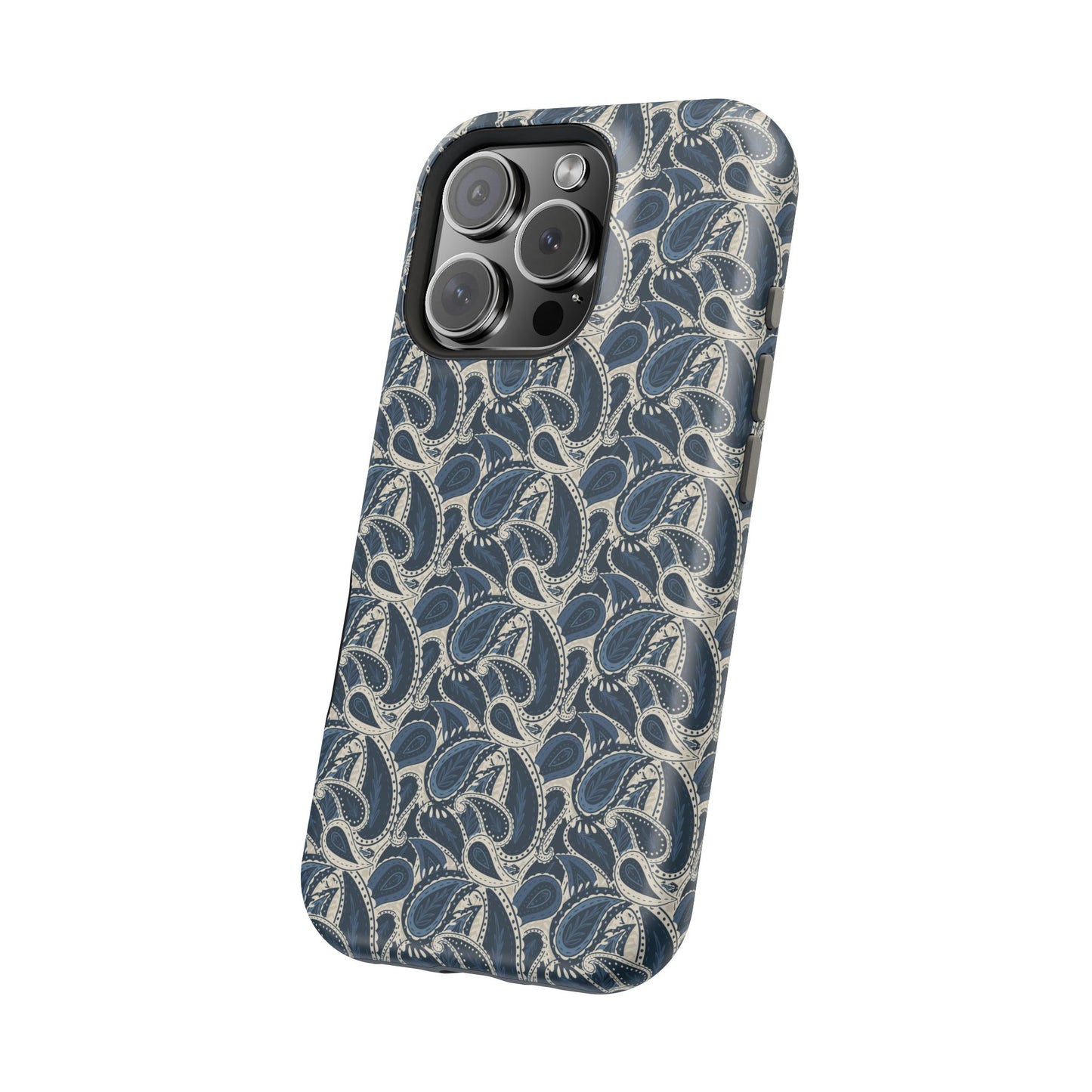 Paisley Phone Case - Dark Blue