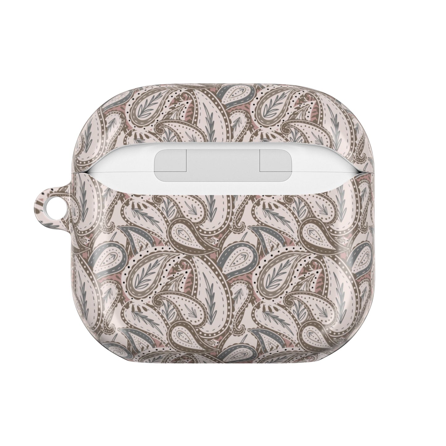 Paisley AirPod Case - Brown