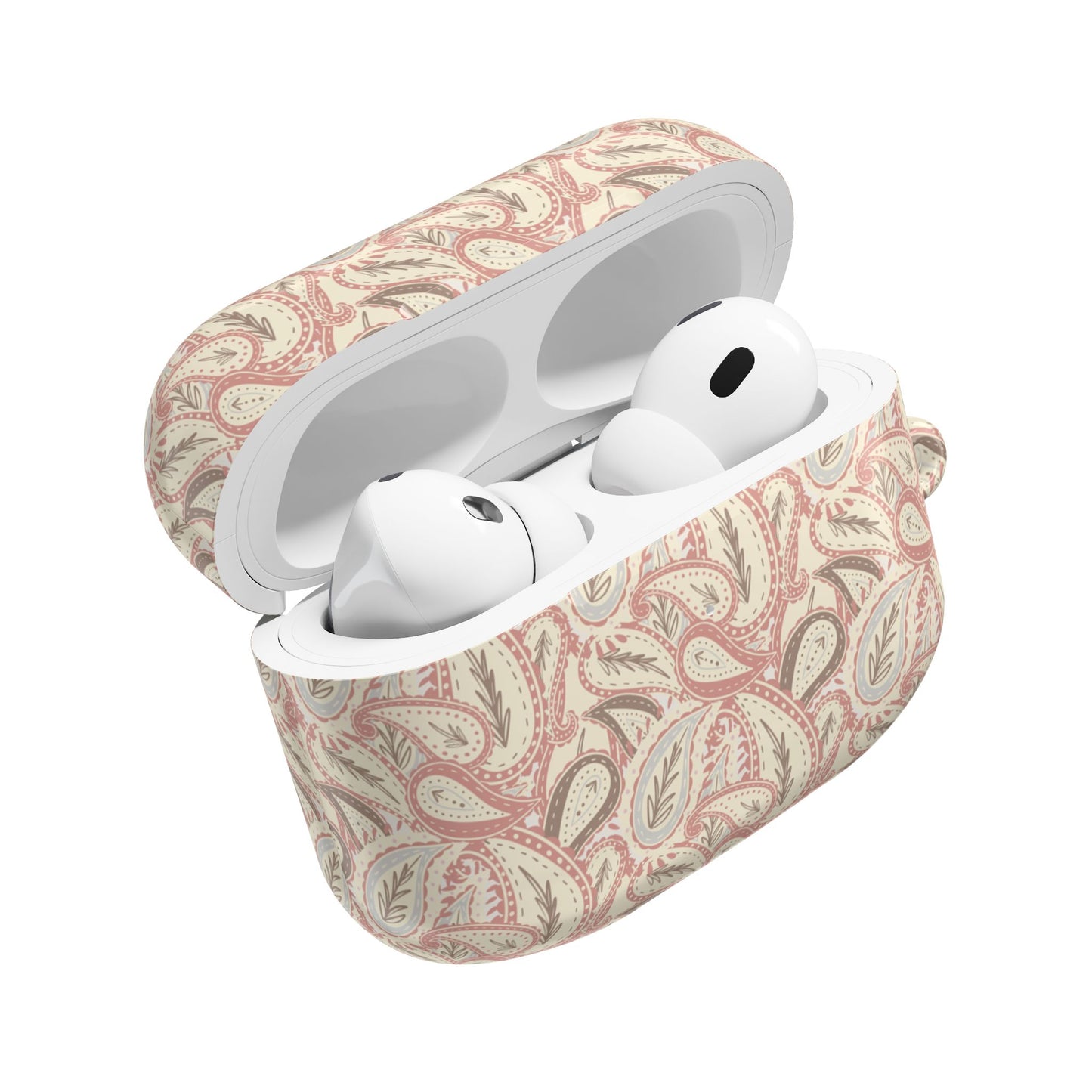 Paisley AirPod Case - Blush